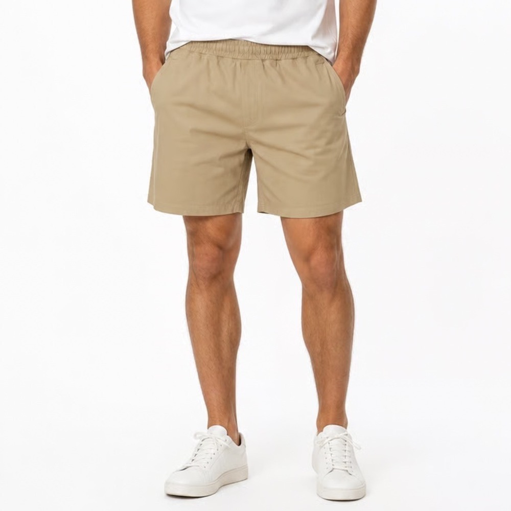Freeballers Meripex Apparel Mens XL Tan Athletic Shorts Built-in Girdle Liner